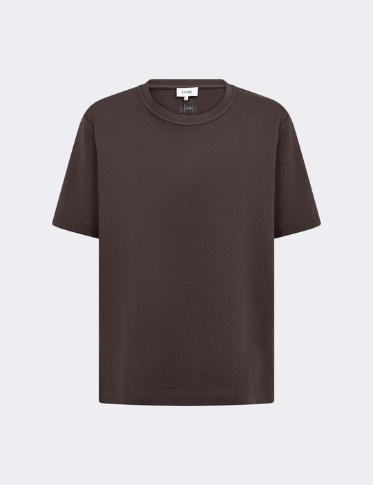 LR-KIS 1 T-shirt Mørk brun