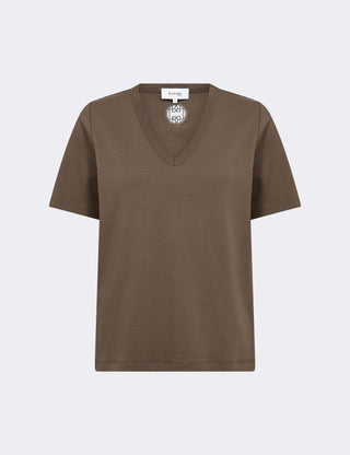 LR-PALOMA 2 T-shirt Mørk brun