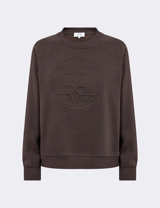 LR-NUKA 11 Sweatshirt Mørk brun