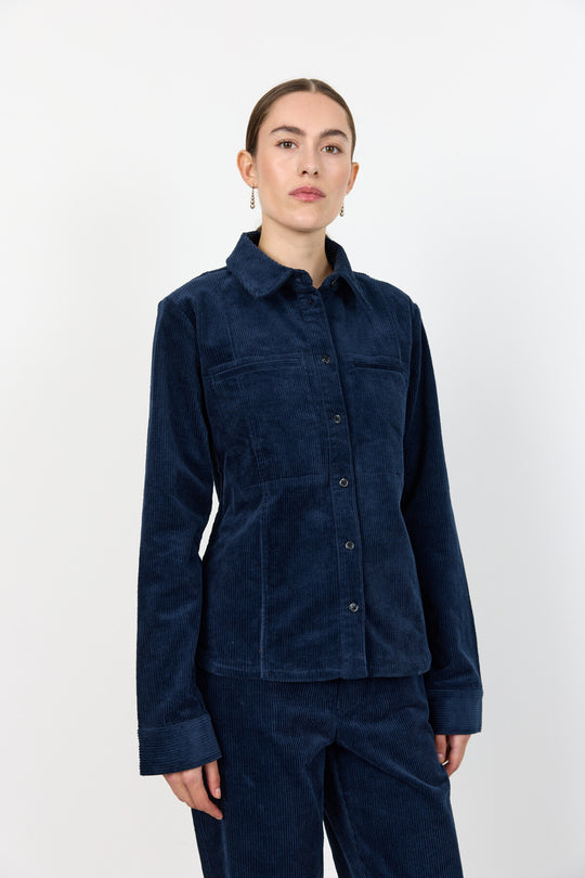 LR-ORLANDO 1 Skjorte Mørk blå