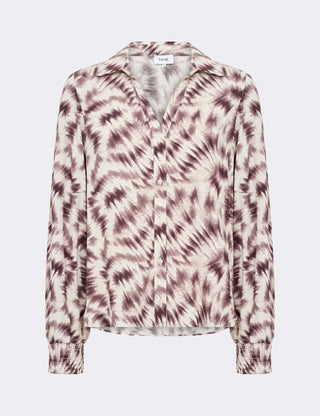 LR-NERISSA 1 Bluse Bordeaux