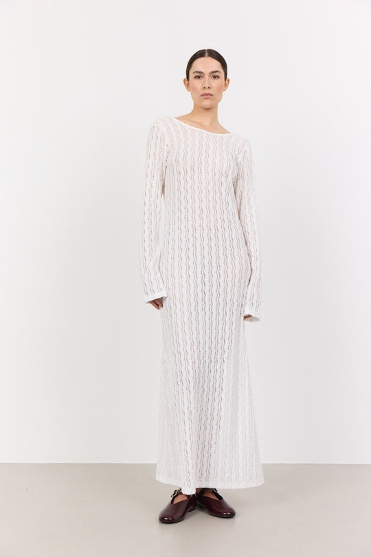 LR-LAICA 4 Kjole Off white