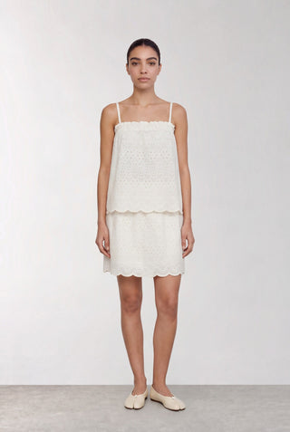 LR-ROSALINA 1 Top Off white