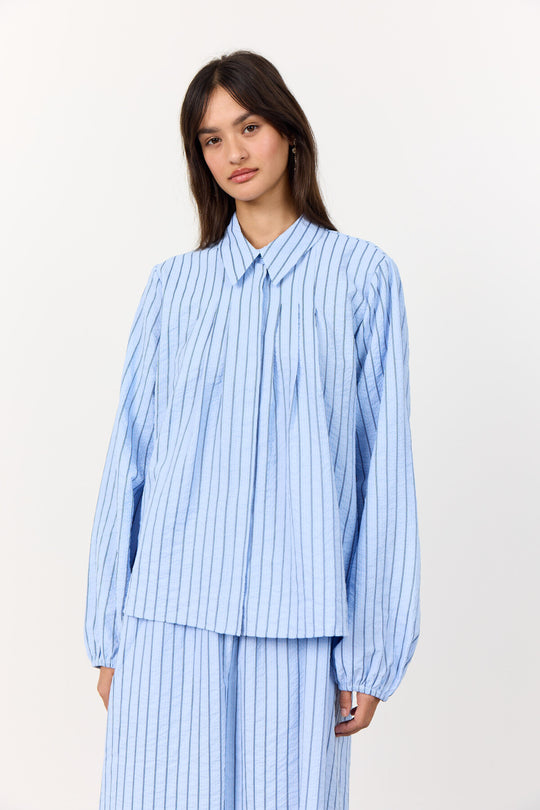 LR-MIMI 1 Skjorte Lyseblå