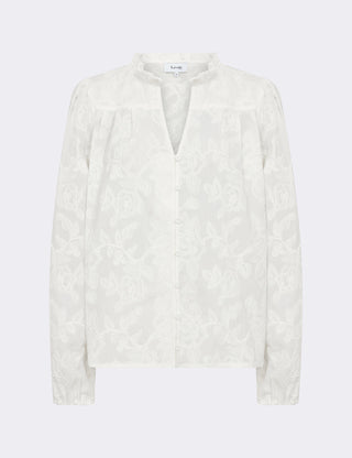 LR-POLLIE 2 Bluse Off white