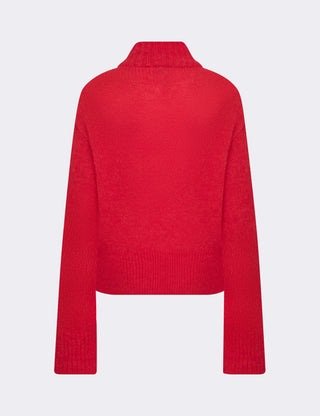 LR-NOREEN 12 Pullover Rød