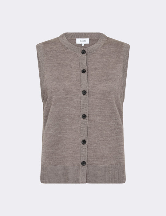 LR-ISMAILA 11 Vest Lys brun