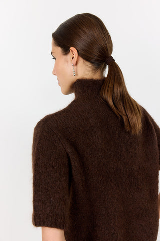 LR-NOREEN 6 Pullover Mørk brun