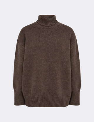 LR-PERLE 3 Pullover Brun