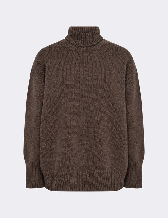 LR-PERLE 3 Pullover Brun