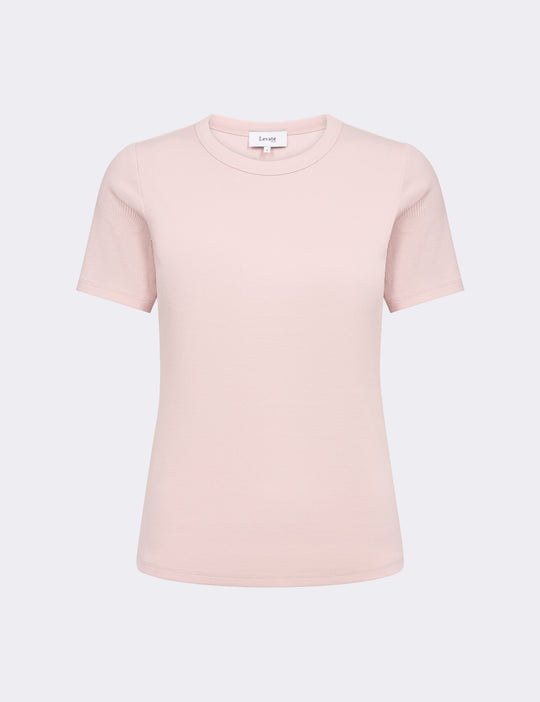 LR-NUMBIA 5 T-shirt Lyserød