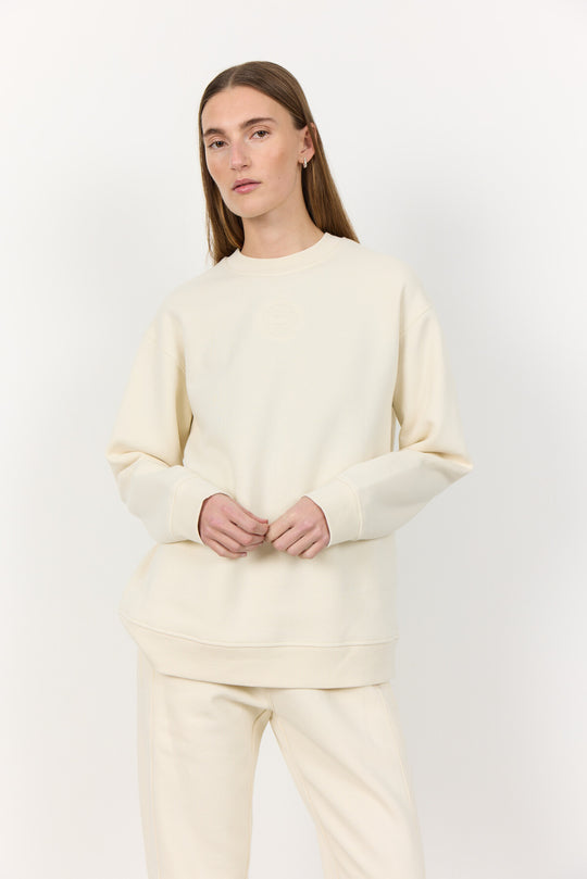 LR-NUKA 12 Sweatshirt Creme