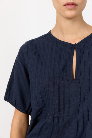 LR-NAJA 54 Bluse Mørk blå