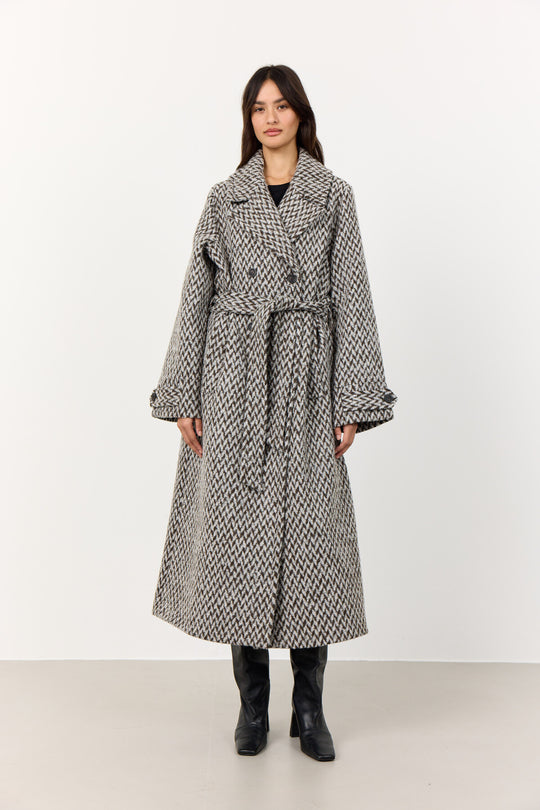 LR-MAI 2 Jakke Mørk brun