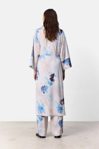 LR-HELGA 3 Kjole Blå