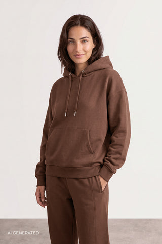 LR-NUKA 21 Sweatshirt Brun