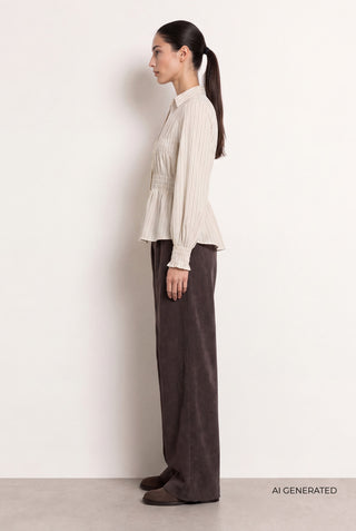 LR-TESS 2 T-shirt Lys sand