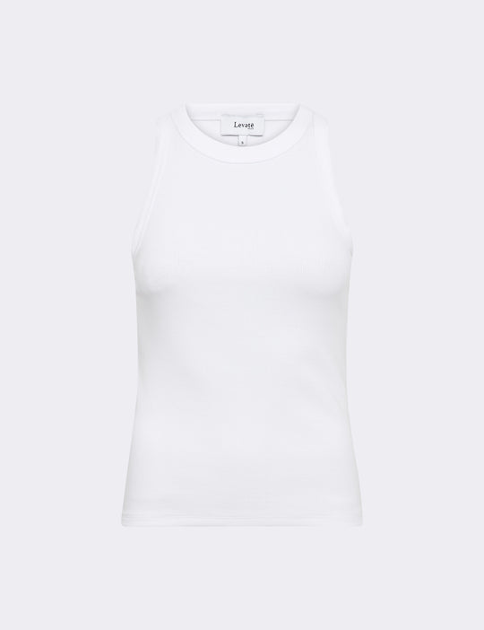 LR-NUMBIA 1 Top Hvid