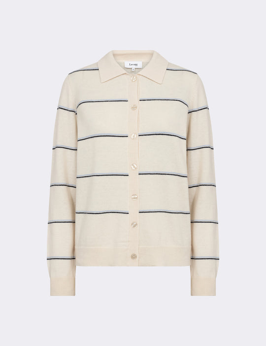 LR-ISMAILA 17 Cardigan Creme