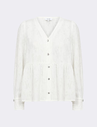 LR-OVETTE 1 Bluse Off white