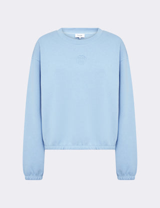 LR-NUKA 13 Sweatshirt Lyseblå