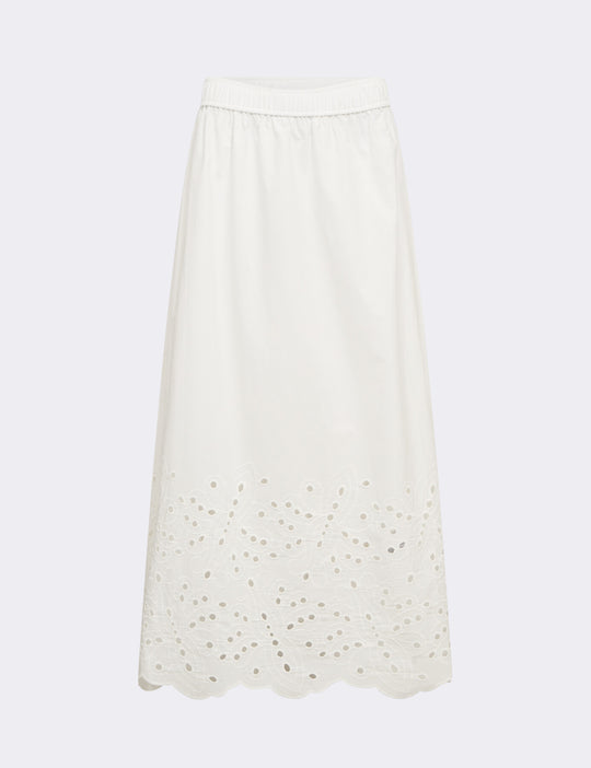 LR-GROLET 5 Nederdel Off white