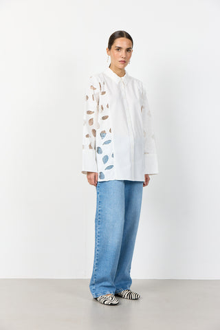 LR-PARKER 2 Skjorte Off white