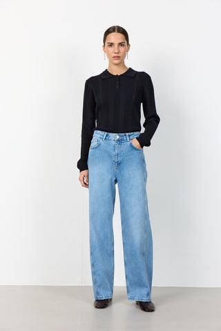 LR-PRIYA 2 Skjorte Sort