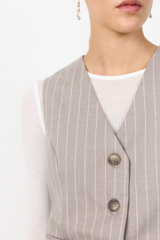 LR-PAMMY 2 Vest Camel