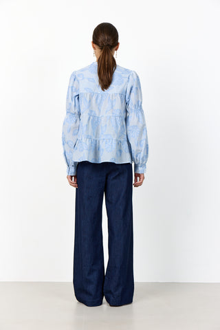 LR-PISA 2 Skjorte Lyseblå