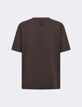 LR-KIS 1 T-shirt Mørk brun