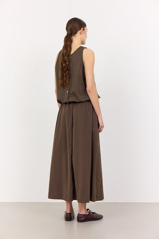 LR-LEA 1 Top Mørk brun