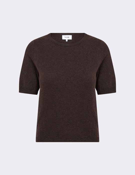 LR-ISMAILA 26 Pullover Mørk brun
