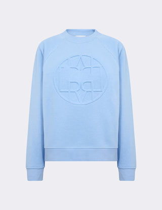 LR-NUKA 11 Sweatshirt Lyseblå