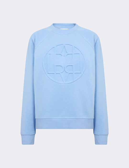 LR-NUKA 11 Sweatshirt Lyseblå
