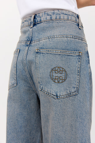 LR-KOSA 14 Jeans Lys denim