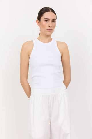 LR-NUMBIA 1 Top Hvid