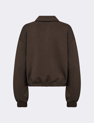 LR-EZRA 9 Sweatshirt Mørk brun
