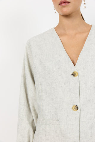 LR-PORTER 3 Blazer Lys grå