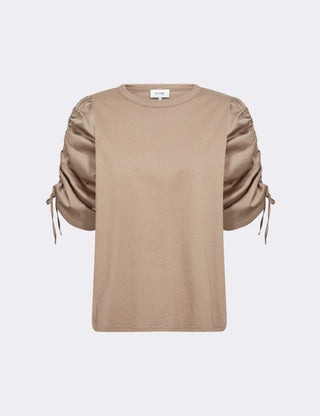 LR-KOWA 20 Bluse Mørk sand