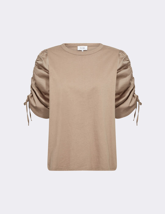 LR-KOWA 20 Bluse Mørk sand