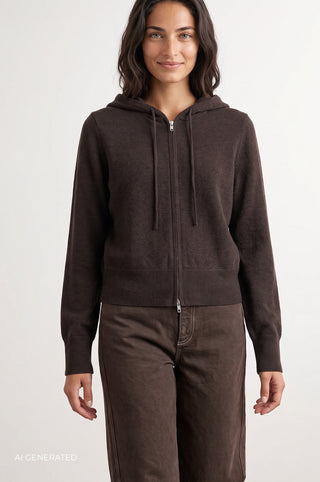LR-ISMAILA 22 Pullover Mørk brun