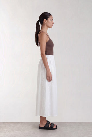 LR-ROSE 4 Nederdel Off white