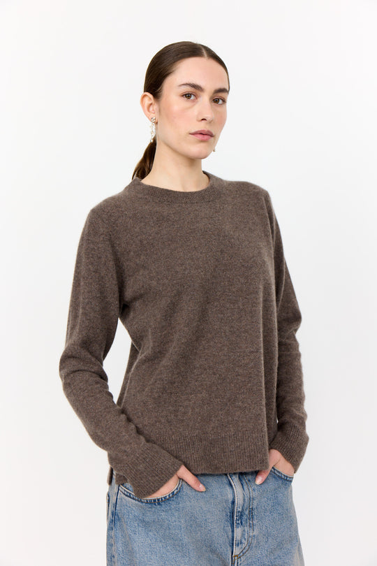 LR-ELOISE 2 Pullover Brun