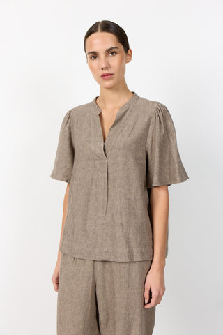 LR-NAJA 32 Bluse Camel