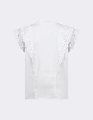 LR-ISLA SOLID 140 Bluse Hvid