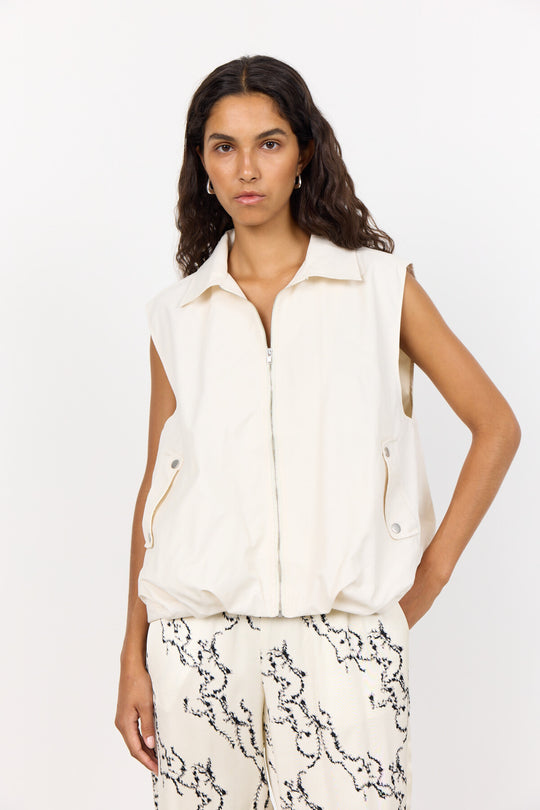 LR-KARRIE 2 Vest Creme