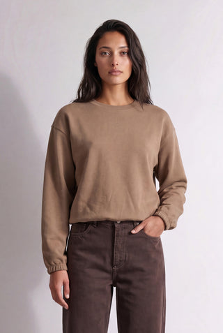 LR-NUKA 13 Sweatshirt Lys brun