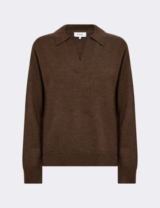 LR-ISMAILA 9 Pullover Brun