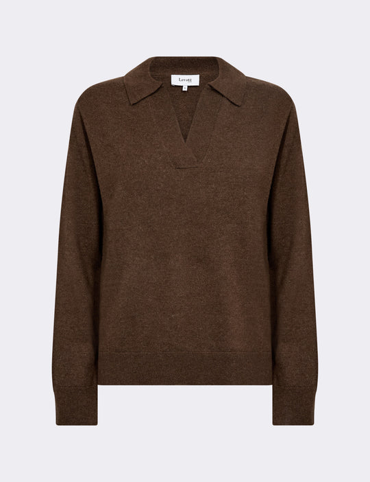 LR-ISMAILA 9 Pullover Brun